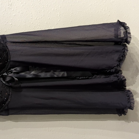 Victoria's Secret Sexy Little Things Baby Doll Mini Dress 36C Black Thong Y2K - Picture 7 of 16